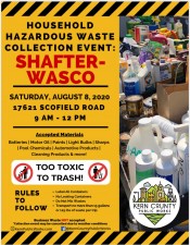 Household Hazardous Waste Collection Event 2020