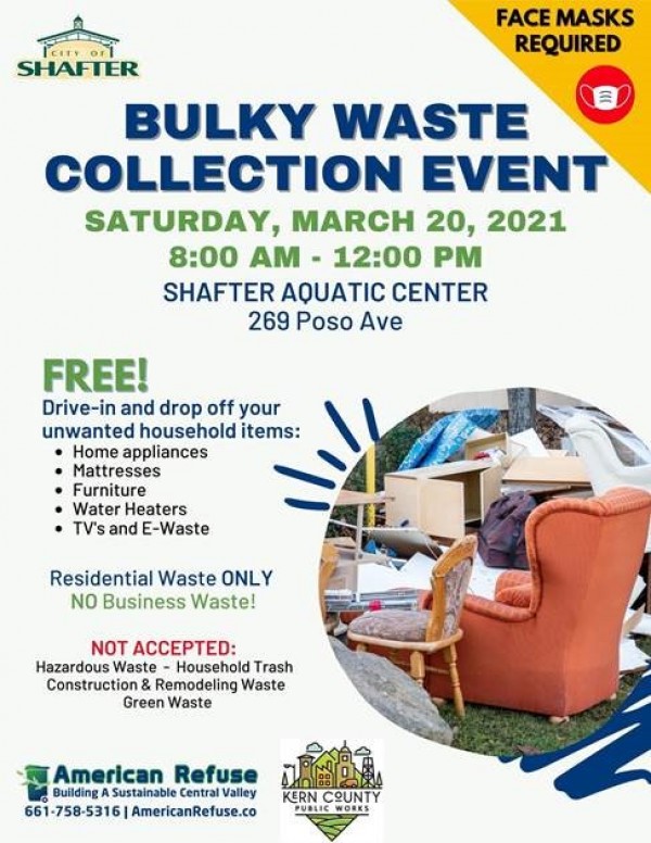 Shafter Bulky Waste Collection Event